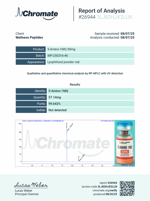 5 Amino 1MQ Vial - Image 4